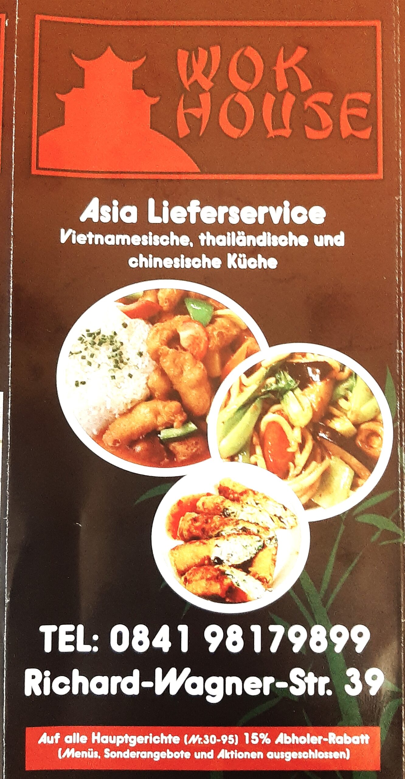 Wok House Ingolstadt Speisekarte 1